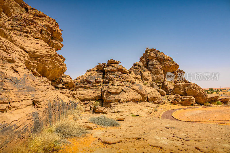 Jabal Umm Sanman山朱巴沙特阿拉伯